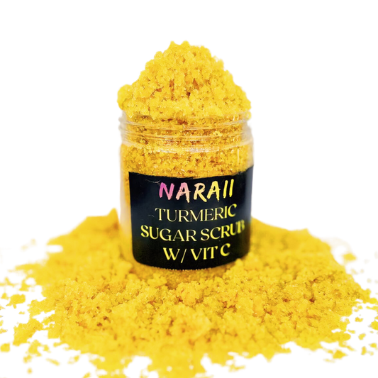 Turmeric Sugar Scrub with Vitamin C
